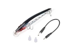 Isca de Pesca Usb com Luz Led Carregável Elétrica