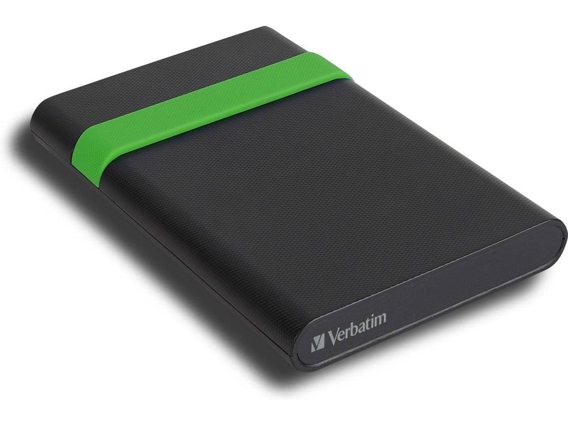Disco Externo VERBATIM HDD 2.5 USB 3.0 (Outlet Caixa Aberta - Recondicionado Flippers Como Novo - 500 GB - Preto)