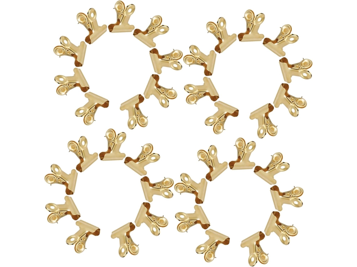 Conjunto De 50 Tachinhas Douradas Metálicas Da Para Quadros Cortiça
