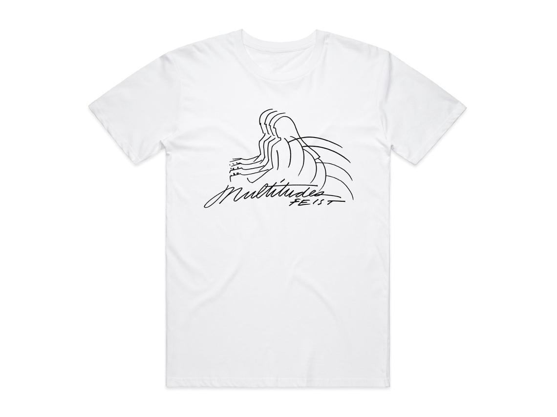 Camiseta Feist Multitudes ROCKINSTONE Unissex Adulto Mais Vendidas Tamanho: M