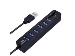 Hub Usb 6 Portas Expansor Adaptador Usb 2.0 Hub Usb Divisor 2.0 Hub Usb Hub Sd/tf Fo Brilvibera