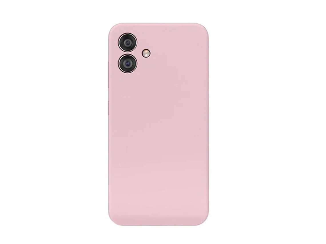 Capa Proteção Silicone Gift4me Para Samsung Galaxy A07 - Rosa