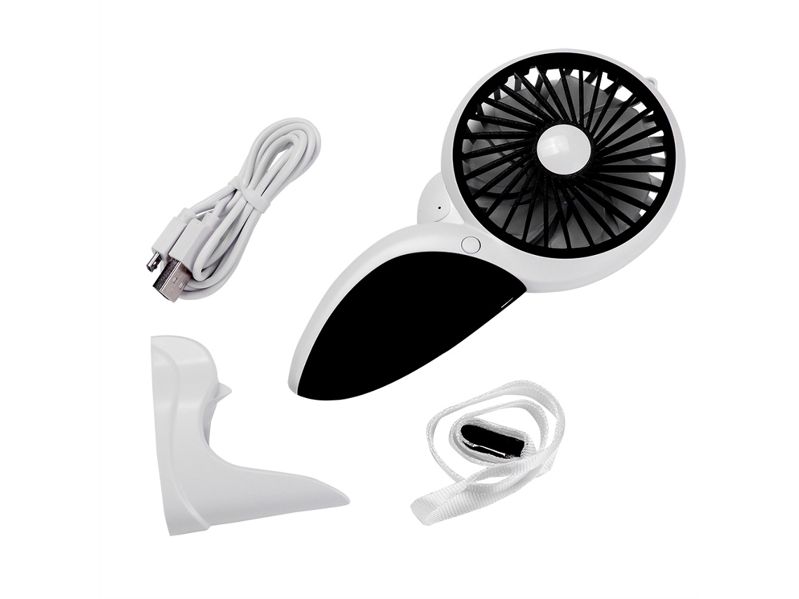 Laxiscreed Ventilador De Mesa Recarregável Usb, Compacto E Leve, Ideal Para Ambientes Internos E Exteriores