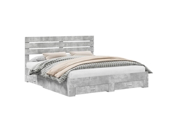 Cama De Casal | Camas Para Quarto | Estrutura Da Cama Com Gaveta Com Cabeceira Madeira Processada