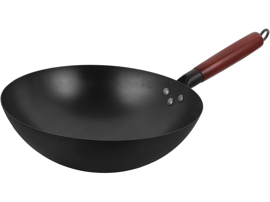 Wok Tradicional Antiaderente Pure Utensílios De Cozinha Para Cozinhar De Forma Saudável E Prática. Gokoco
