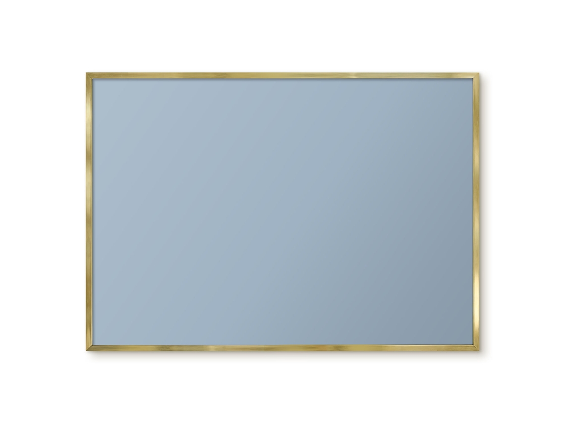 Quadro magnético de parede rosa-pó para quarto Espelharte (100x70 cm)