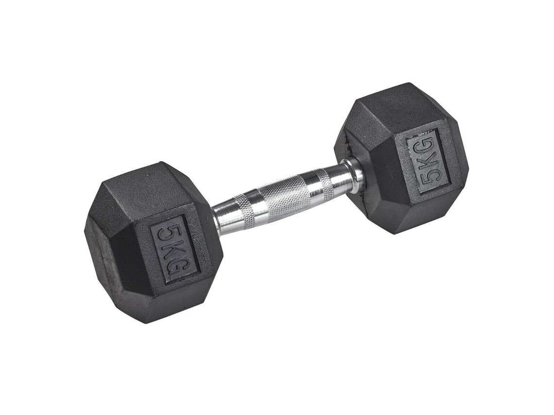 Haltere de Borracha Hexagonal TANGA SPORTS