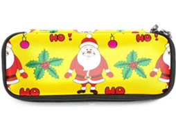 Tenho lápis com desenhos de Papai Noel em estilo animado Natal, Ideal Escola, Escritório, Adultos, Meninas E