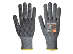 Luva Sabre Dot Proteção E Aderência Superiores / Cinza / L Portwest