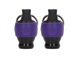 2 Peças Porta Brocas De Parafusadeira Com Liberação Rápida Resistente Ao Desgaste Chaveiro Para Ferramentas De 1/4 Polegada Roxo