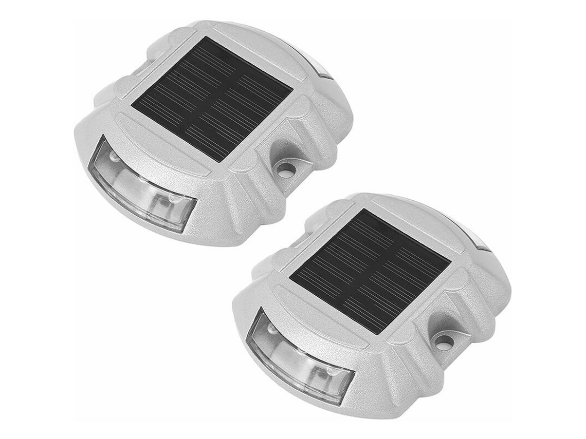 Refletor Solar Led AQUAFORGE, 6 Leds, jardim, pátio, instalação simples