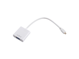 Conversor De Vídeo Hdmi Para Vga (conversão 1080p, Prata De Ouro)