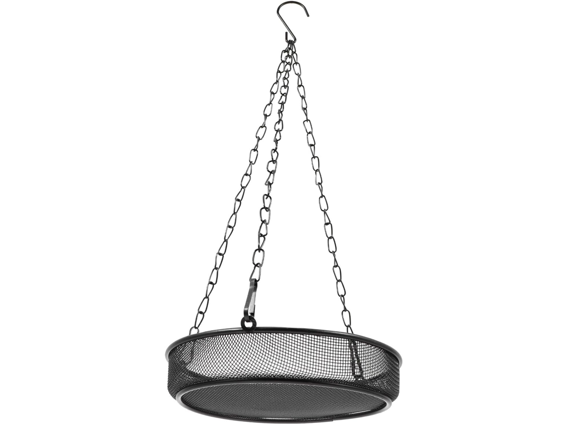 Alimentador de Pássaros Suspenso Inoomp em Aço, Às Intempéries, com Corrente, para Jardim, para Alimentar Pequenos CHABERLU