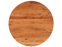 Vidaxl Tampo De Mesa Redondo Ø90x3,8 Cm Madeira De Acácia Maciça