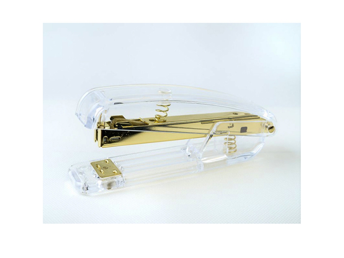 Grampeador Dourado, Grampeador De Mesa, Grampos, Materiais Escolares E De Escritório, Acessórios De Mesa Aquaforge