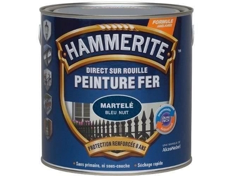 Ferro Martelado Hammerite 2,5l Cinza Prateado Julien