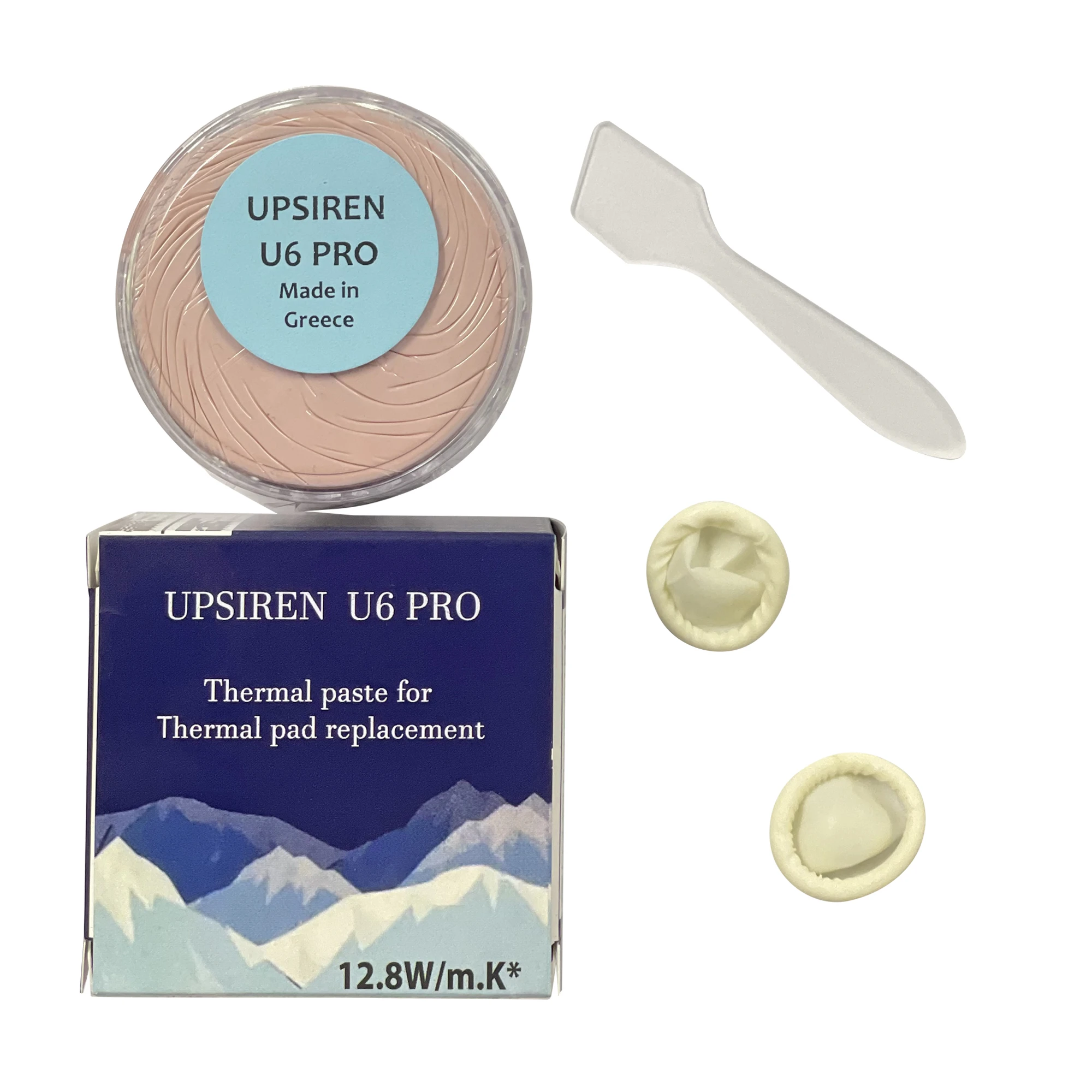 Massa Térmica Original Upsiren U6 Pro 100G para Processador Vga Gpu Ic Resfriamento Rápido Substituição de Almofada Térmica