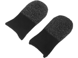 Artibetter Conjunto De 10 Pares Capas Protetoras Para Jogos, Em Fibra Prateada, Antiderrapantes E Respiráveis, Ideais