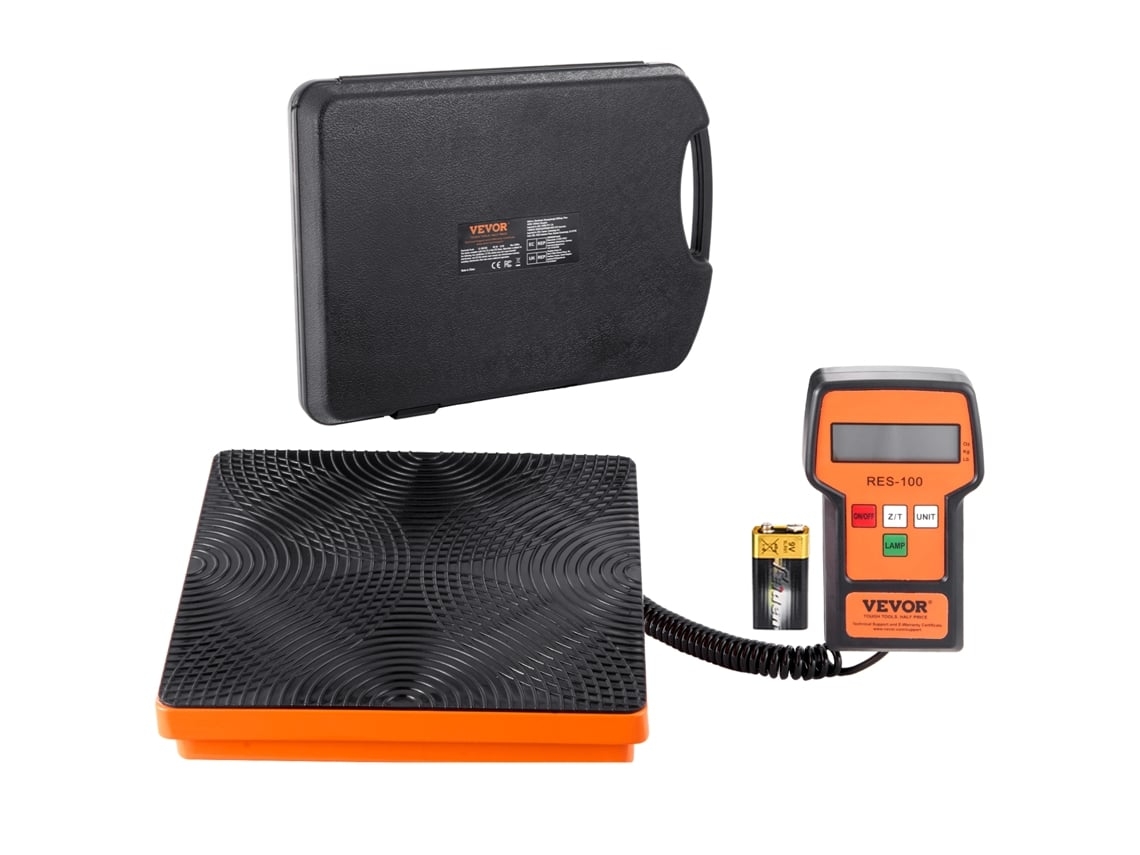 VEVOR Balança de Peso Freon Carregamento Digital Digital VEVOR 110Lb para Hvac