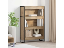 Vidaxl Gabinete De Livros 80 X 30 X 121 Cm Madeira Processada