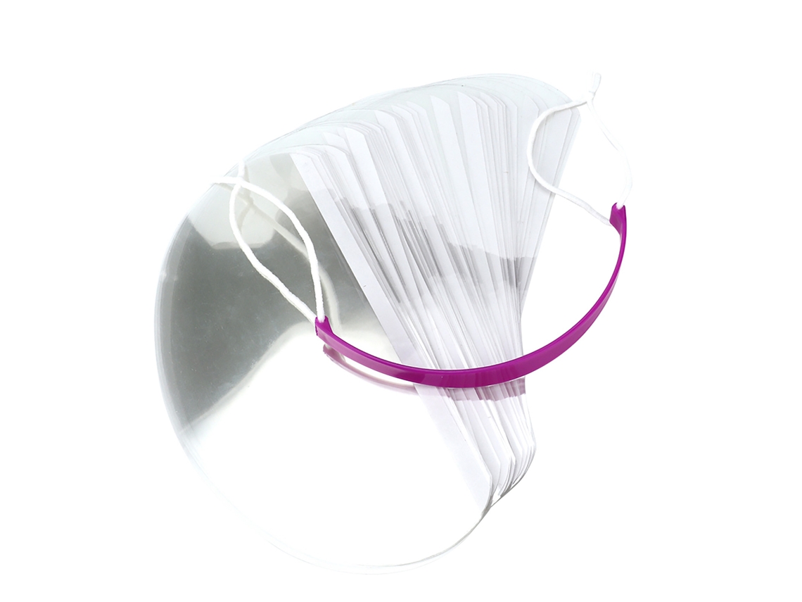 Máscara Protectora Para Cortes De Cabelo Placa De Protetor Barbear Ferramenta De Estilo Capilar Transparente