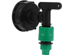 Conexão Plástica Para Tanque Ibc Com Adaptador De Rosca E Conector