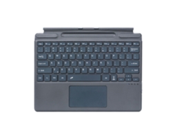 Capa de Teclado Bluetooth para Huawei MatePad Air 2024 com teclado de 10 polegadas, retroiluminação gradiente, mouse e caneta preto XIAOMOYU