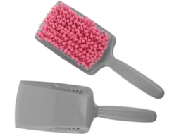 Conjunto De 2 Escovas Cabelo Toyandona Em Plástico Rosa, Pente Absorvente Para Cabelos Secos E Danificados, Cuidado