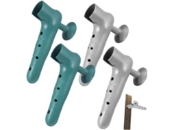 Conjunto De 4 Peças Composto Por Protetores Parede,puxadores Porta,capas Silicone,botões...
