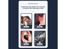 Fones de Ouvido LAXISCREED Condução Óssea Bt5.0