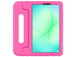 Capa de Proteção Kids Classic para Samsung Galaxy Tab A11, Rosa JUSTIN