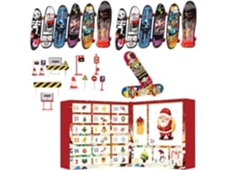 Skate De Dedo Natalino Para O Advento - Sinal De Trânsito Interativo E Divertido Em Tamanho Reduzido.