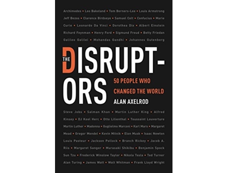 Livro Disruptors de Alan Axelrod (Inglês - Capa Dura)