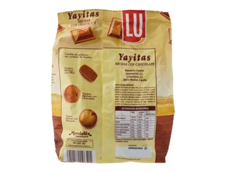Bolachas  Yayita Chocolate (250 g)