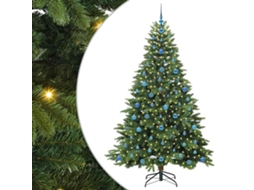 Decoração De Natal Vidaxl Verde Plástico (210 Cm)