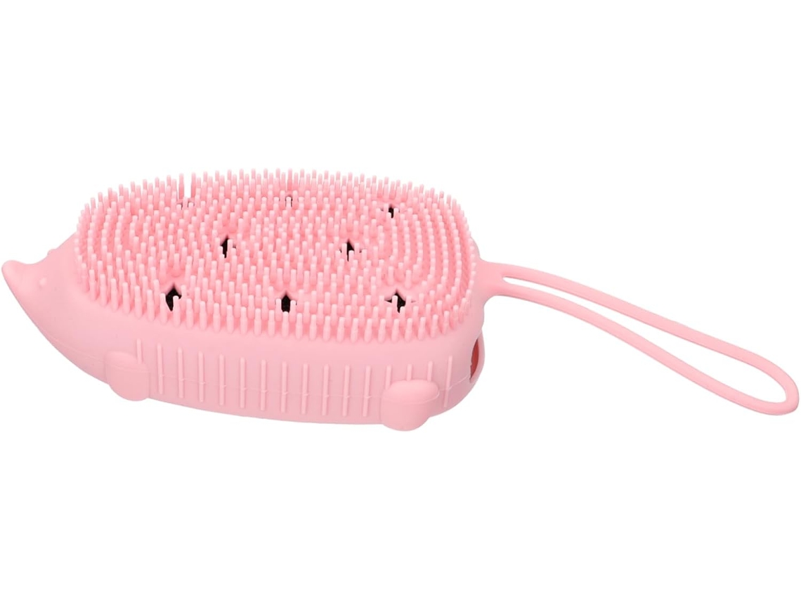 Escova De Silicone Para Banho Callaron, Ferramenta De Limpeza Corporal, Esfoliante Corporal, Prática, Pode Ser Pendurada