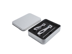 Lurelia Kit De Cutículas, Em Aço Inoxidável, De Boca Larga, Ergonómico, Antiderrapante, Com Estojo, Para Manicure