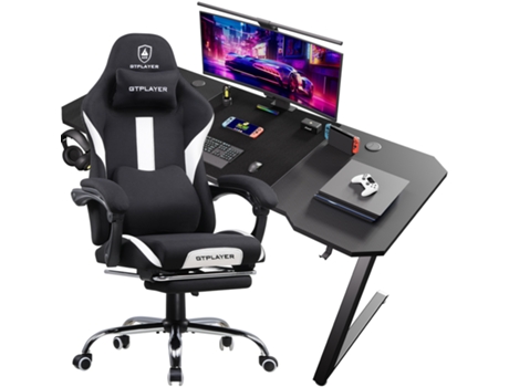 Cadeira Gamer Mesa Gamer Em Z, Ótima Combinação De Relação Qualidade Preço Gtplayer