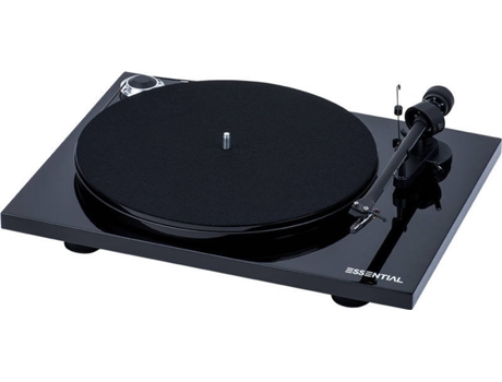 Gira-Discos PRO-JECT Essential 3 Bluetooth  Preto — Manual | Velocidade: 33/45 rpm