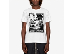 Rockinstone Army Of Darkness Movie Ash And Pit Witch White Adult T-shirt Size:s