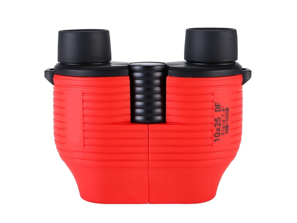 Binóculos Para Adultos 10x25 Binóculos Hd Telescópio De Alta Potência Tamanho Compacto Binocular Baixa Luz Para Concerto Yizhood (vermelho)