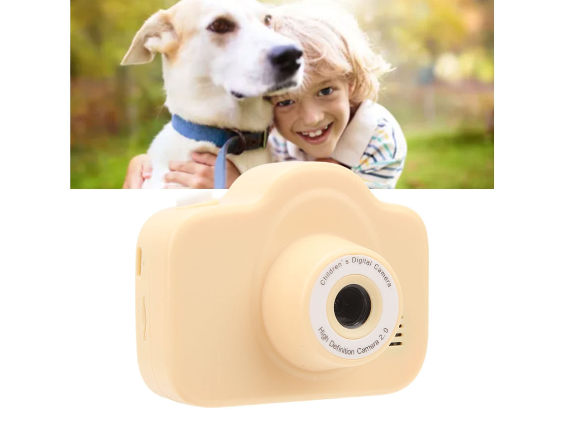 Câmera Digital Infantil 2000w Hd Tela De 2,0 Polegadas Recarregável Multifuncional Filmadora Infantil Brinquedo Para Crianças Pequenas Brilvibera