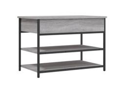 Sapateira Cinzento Sonoma Banco MAISON EXCLUSIVE 70x42,5x50 cm