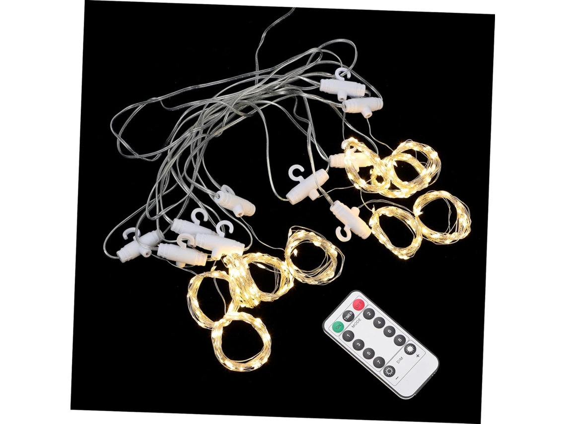 Conjunto De Luzes De Led Decorativas Para Quarto, Alimentadas Por Usb, Para Decoração De Quarto E Festas. 1 Conjunto De Luzes De Led Gokoco