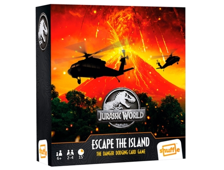 Jogo De Tabuleiro Jurassic World Shuffle