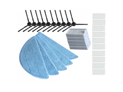 Acessório para Aspiradores ILIFE  consumíveis 10un + 5un Filtro Hepa + 5un + 10un Pasta Ic Ilife V3 V
