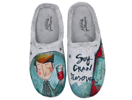 Ce2220 Sapatos Da Casa Do Homem 41 VIVANT