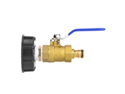 Adaptador De Tanque Ibc Com Válvula 3/4 Polegada