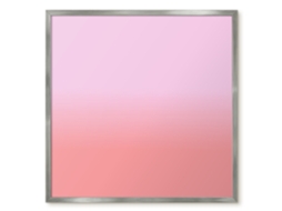 Magnetic Board Turquoise Gradient For The Living Room Espelharte (50x50 Cm)