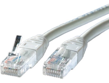 Cabo de Rede ROLINE (RJ45 - 10 m - Cinzento)